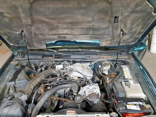 1MELM624XTH629225 - 1996 MERCURY COUGAR XR7 GREEN photo 7