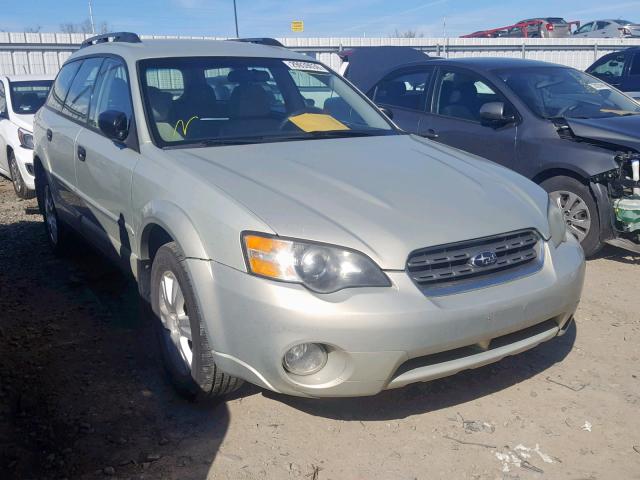 4S4BP61C857356870 - 2005 SUBARU LEGACY OUT GRAY photo 1