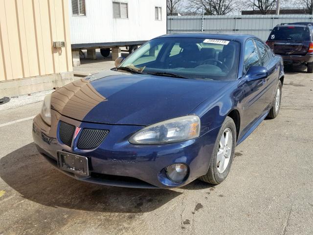 2G2WP552X81106747 - 2008 PONTIAC GRAND PRIX BLUE photo 2
