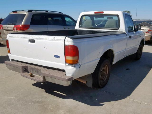 1FTCR10AXVPA78608 - 1997 FORD RANGER WHITE photo 4