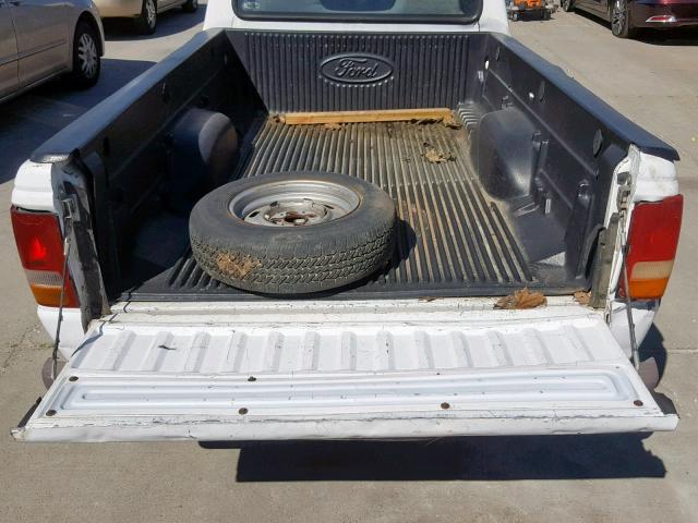 1FTCR10AXVPA78608 - 1997 FORD RANGER WHITE photo 6