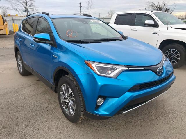 JTMRJREV4HD128596 - 2017 TOYOTA RAV4 HV LE BLUE photo 1