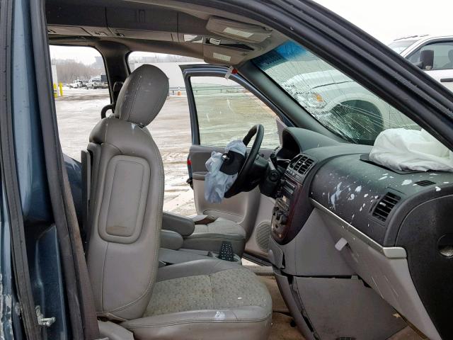 1GNDV23L25D303342 - 2005 CHEVROLET UPLANDER L 青绿色 照片 5