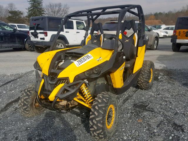 3JBPXLP14EJ001056 - 2014 CAN-AM MAVERICK 1 YELLOW photo 2