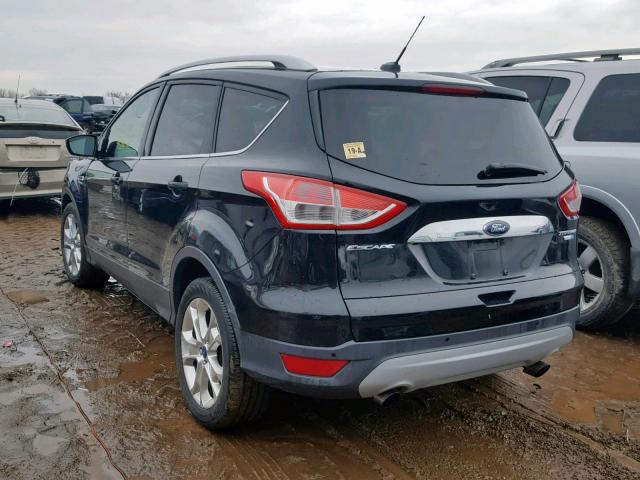 1FMCU9JX0EUD69664 - 2014 FORD ESCAPE TIT BLACK photo 3