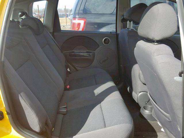 KL1TD666X8B257626 - 2008 CHEVROLET AVEO BASE Сары фото 6