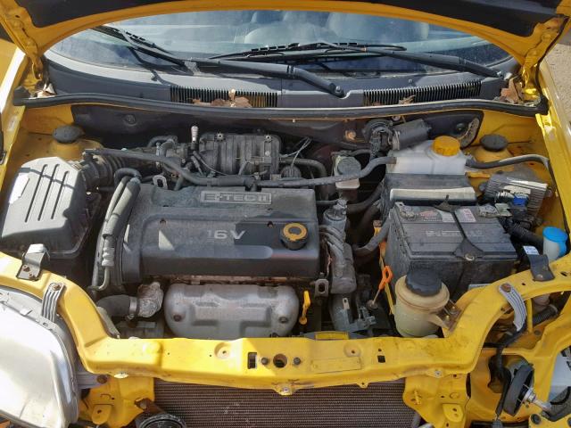 KL1TD666X8B257626 - 2008 CHEVROLET AVEO BASE Сары фото 7