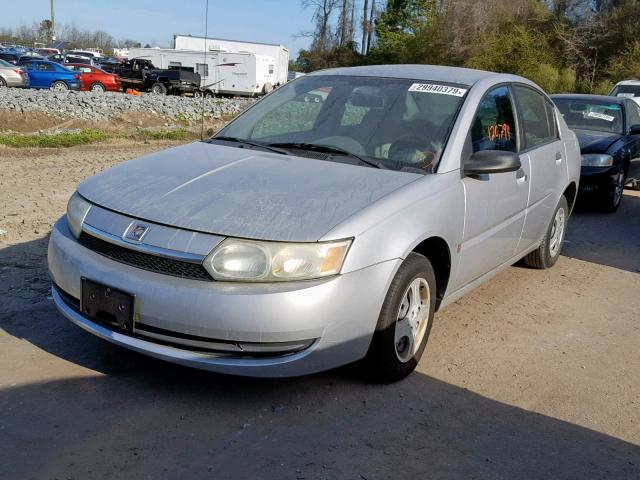 1G8AG52F43Z179443 - 2003 SATURN ION LEVEL SILVER photo 2