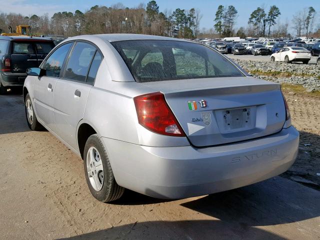 1G8AG52F43Z179443 - 2003 SATURN ION LEVEL SILVER photo 3