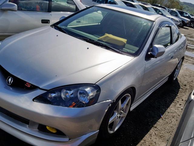 JH4DC53046S002492 - 2006 ACURA RSX TYPE-S SILVER photo 2
