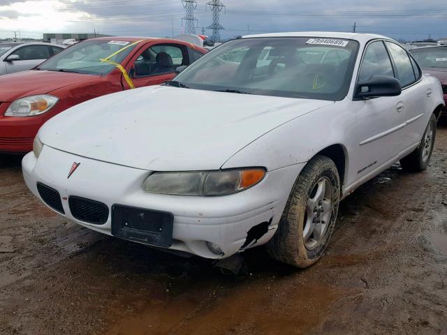 1G2WJ52K8YF217490 - 2000 PONTIAC GRAND PRIX WHITE photo 2