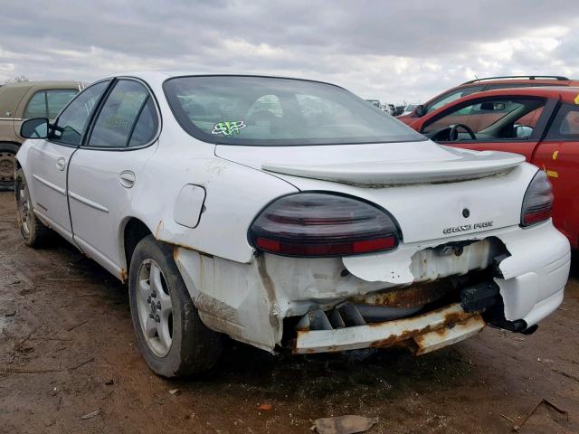 1G2WJ52K8YF217490 - 2000 PONTIAC GRAND PRIX WHITE photo 3