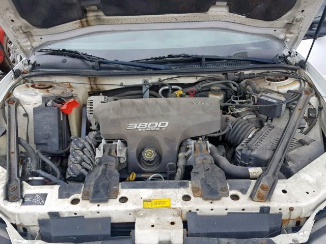 1G2WJ52K8YF217490 - 2000 PONTIAC GRAND PRIX WHITE photo 7