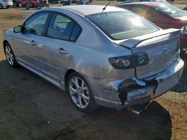 JM1BK324771621213 - 2007 MAZDA 3 S GRAY photo 3