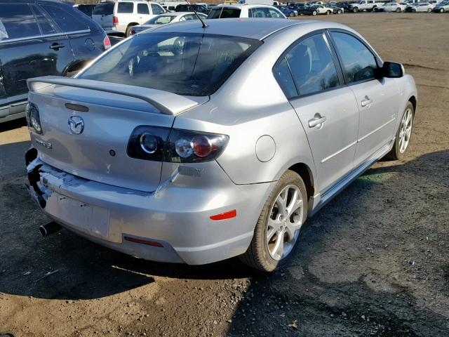 JM1BK324771621213 - 2007 MAZDA 3 S GRAY photo 4