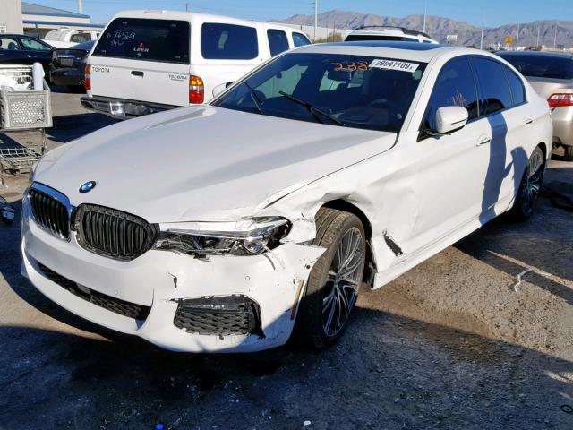 WBAJE5C56JWA93079 - 2018 BMW 540 I WHITE photo 2