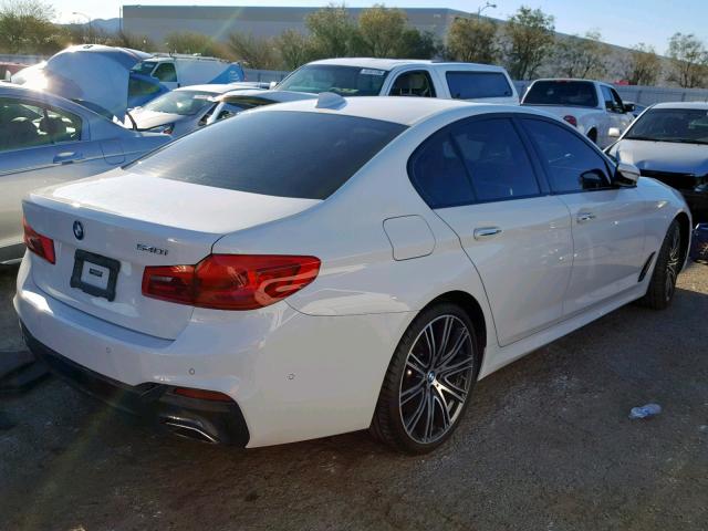 WBAJE5C56JWA93079 - 2018 BMW 540 I WHITE photo 4