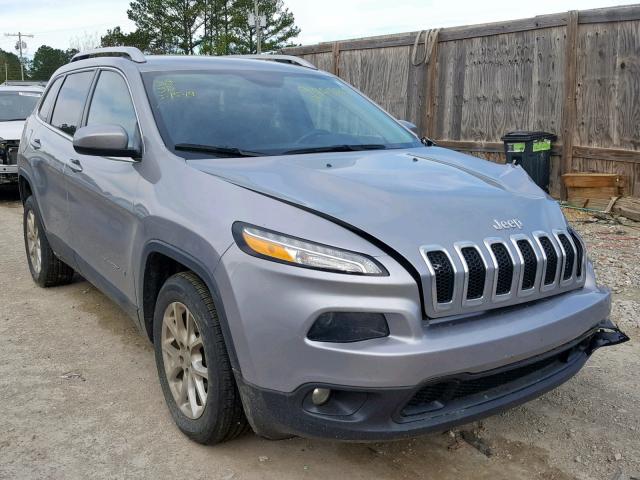 1C4PJLCB9HW523519 - 2017 JEEP CHEROKEE L GRAY photo 1