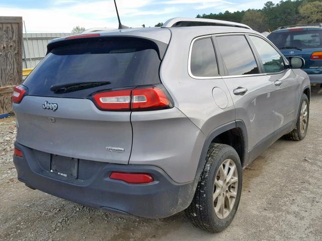 1C4PJLCB9HW523519 - 2017 JEEP CHEROKEE L GRAY photo 4