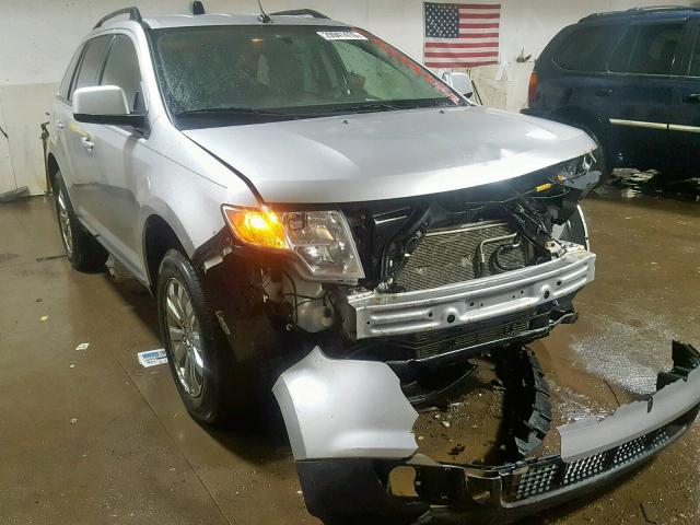 2FMDK4JC2ABA80134 - 2010 FORD EDGE SEL SILVER photo 1