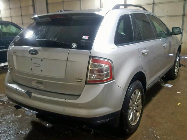 2FMDK4JC2ABA80134 - 2010 FORD EDGE SEL SILVER photo 4