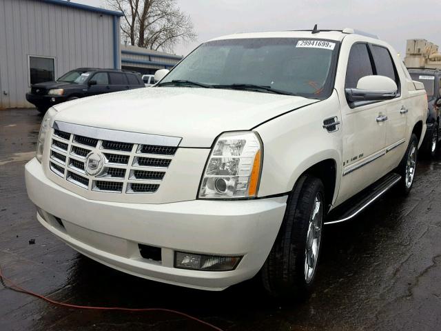 3GYFK62848G177629 - 2008 CADILLAC ESCALADE E WHITE photo 2