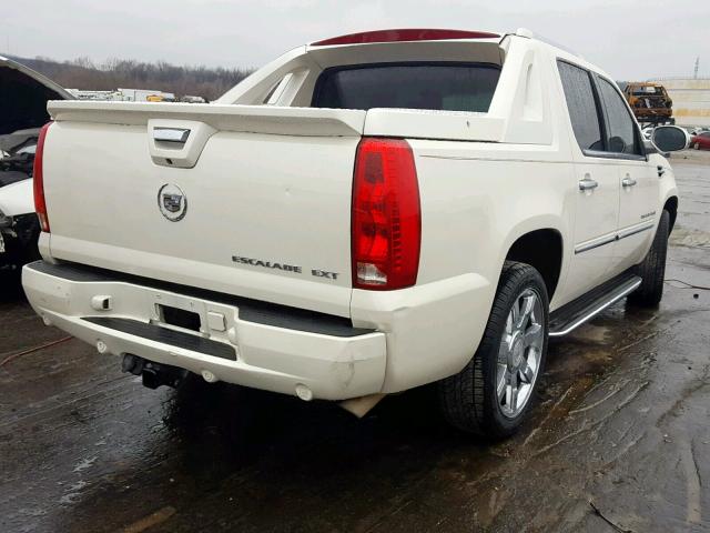 3GYFK62848G177629 - 2008 CADILLAC ESCALADE E WHITE photo 4