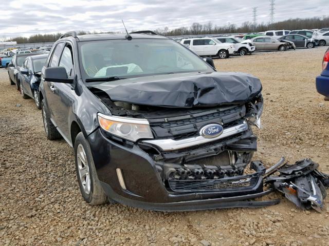 2FMDK3JC9BBA63391 - 2011 FORD EDGE SEL BLACK photo 1