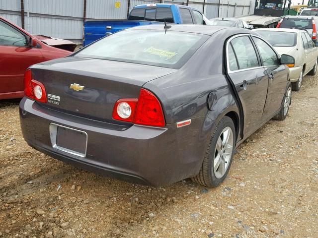 1G1ZB5EBXAF299710 - 2010 CHEVROLET MALIBU LS GRAY photo 4