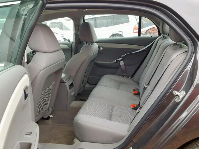 1G1ZB5EBXAF299710 - 2010 CHEVROLET MALIBU LS GRAY photo 6