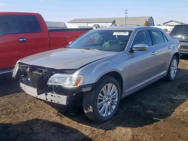 2C3CK6CT9BH559968 - 2011 CHRYSLER 300C GRAY photo 2