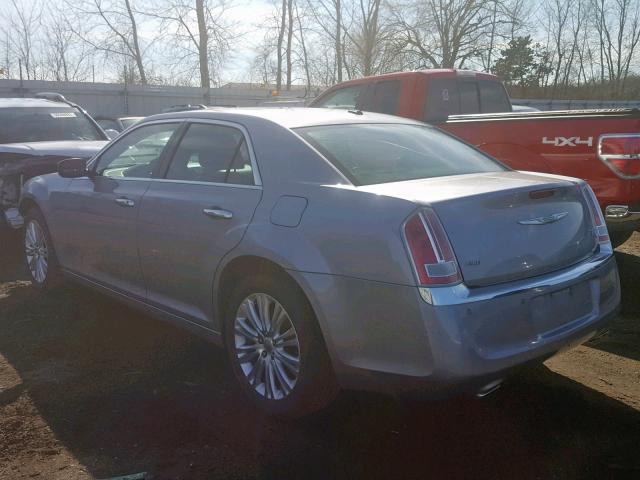 2C3CK6CT9BH559968 - 2011 CHRYSLER 300C GRAY photo 3