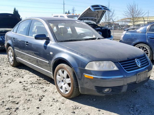 WVWTH63B81P199054 - 2001 VOLKSWAGEN PASSAT GLX GRAY photo 1