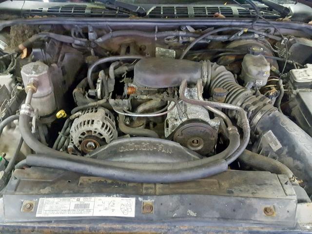 1GNDT13W42K208086 - 2002 CHEVROLET BLAZER BROWN photo 7