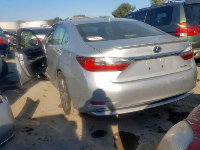 JTHBW1GG7G2121492 - 2016 LEXUS ES 300H SILVER photo 3