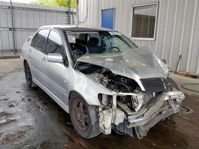 JA3AJ86E33U116646 - 2003 MITSUBISHI LANCER OZ GRAY photo 1