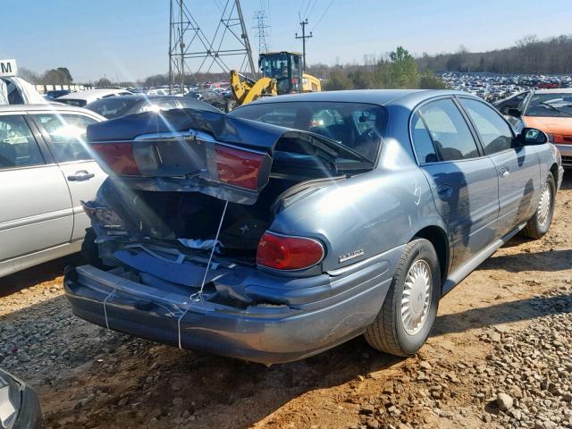 1G4HR54K61U266551 - 2001 BUICK LESABRE LI BLUE photo 4