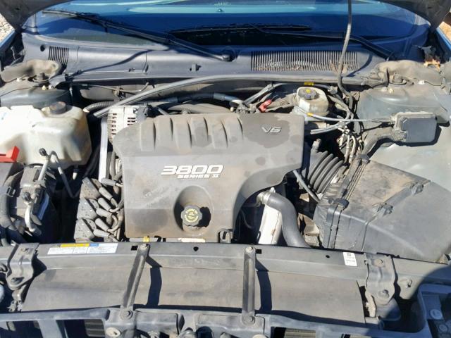 1G4HR54K61U266551 - 2001 BUICK LESABRE LI BLUE photo 7