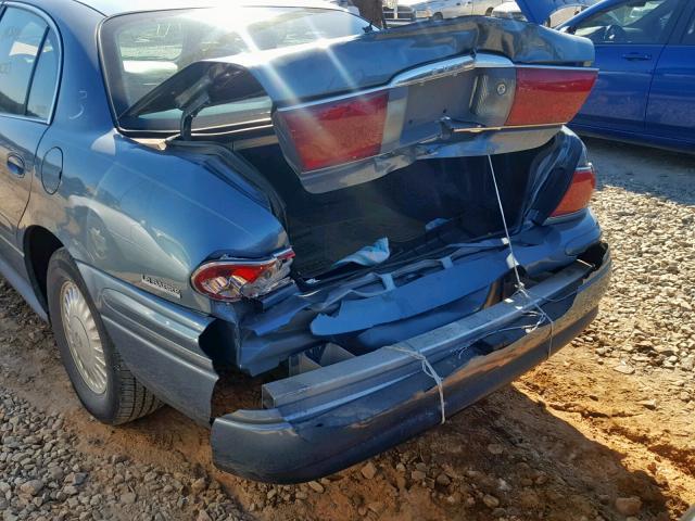 1G4HR54K61U266551 - 2001 BUICK LESABRE LI BLUE photo 9