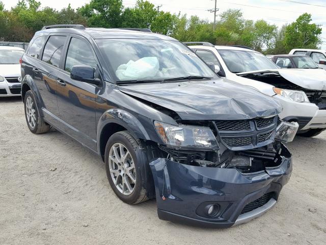 3C4PDDEG8JT389541 - 2018 DODGE JOURNEY GT GRAY photo 1