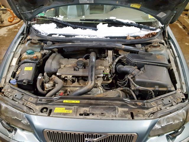 YV1SW53D711111461 - 2001 VOLVO V70 T5 TUR GREEN photo 7