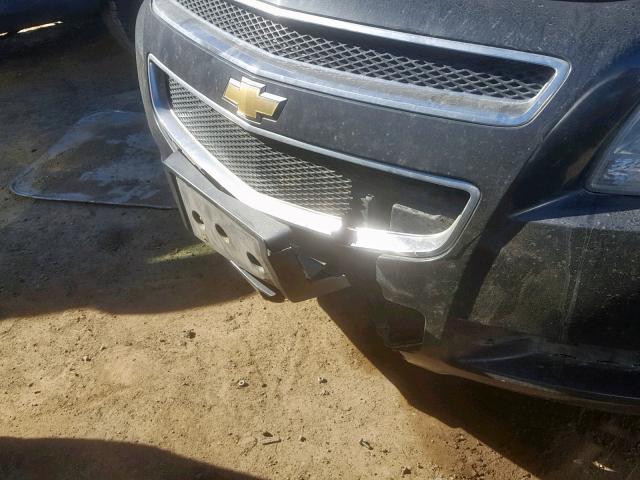1G1ZC5EB9AF255310 - 2010 CHEVROLET MALIBU 1LT შავი ფოტო 9