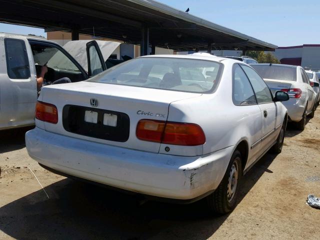 2HGEJ2123RH504597 - 1994 HONDA CIVIC DX WHITE photo 4