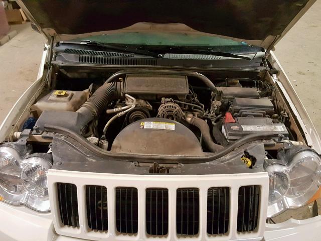 1J4PR4GK6AC150952 - 2010 JEEP GRAND CHER WHITE photo 7