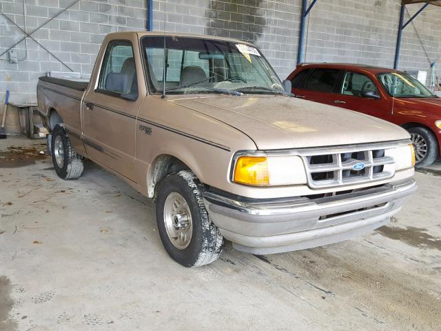 1FTCR10U6PTA58246 - 1993 FORD RANGER GOLD photo 1