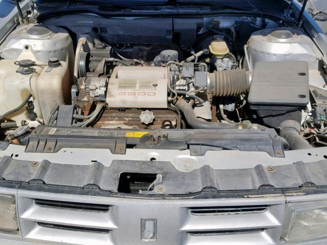 2G3HY54C5MH330348 - 1991 OLDSMOBILE 88 ROYALE SILVER photo 7