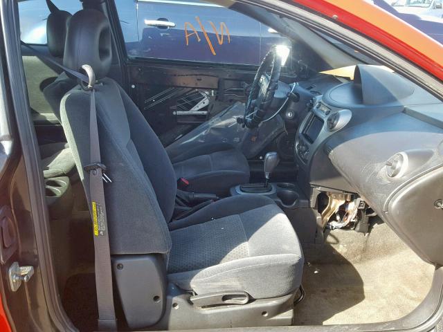 1G8AW12F65Z121199 - 2005 SATURN ION LEVEL RED photo 6