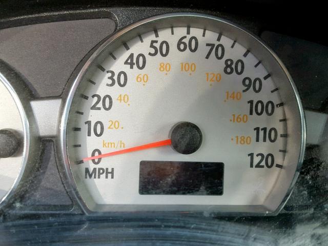 1G8AW12F65Z121199 - 2005 SATURN ION LEVEL RED photo 8