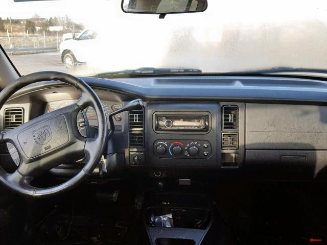 1D7HG48N73S170988 - 2003 DODGE DAKOTA QUA WHITE photo 9