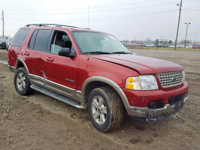 1FMZU74K94UA73605 - 2004 FORD EXPLORER E RED photo 1